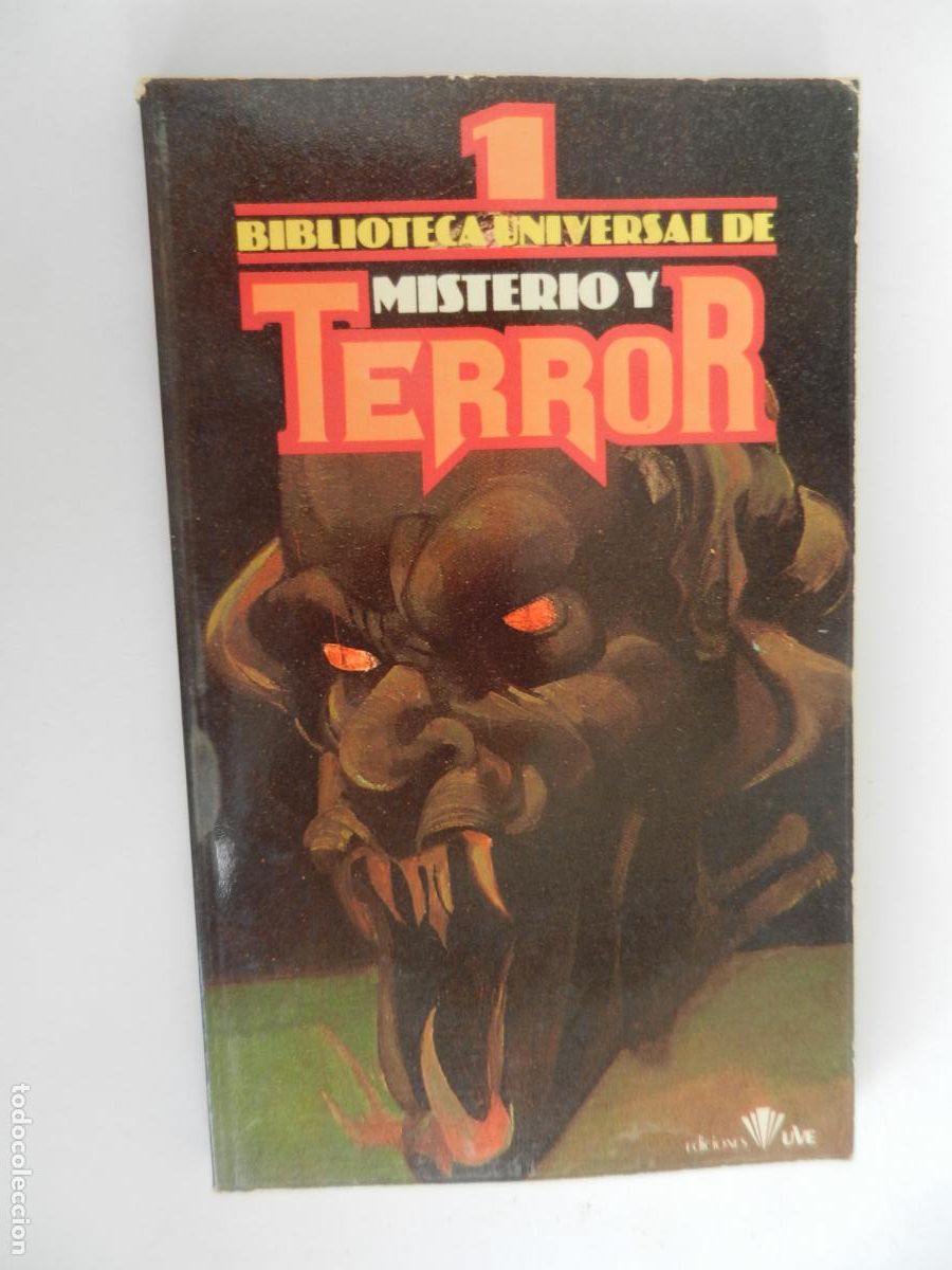 Libros de segunda mano: BIBLIOTECA UNIVERSAL DE MISTERIO Y TERROR 1 -JOS&Eacute; ANTONIO VALVERDE - EDICIONES UVE 1981