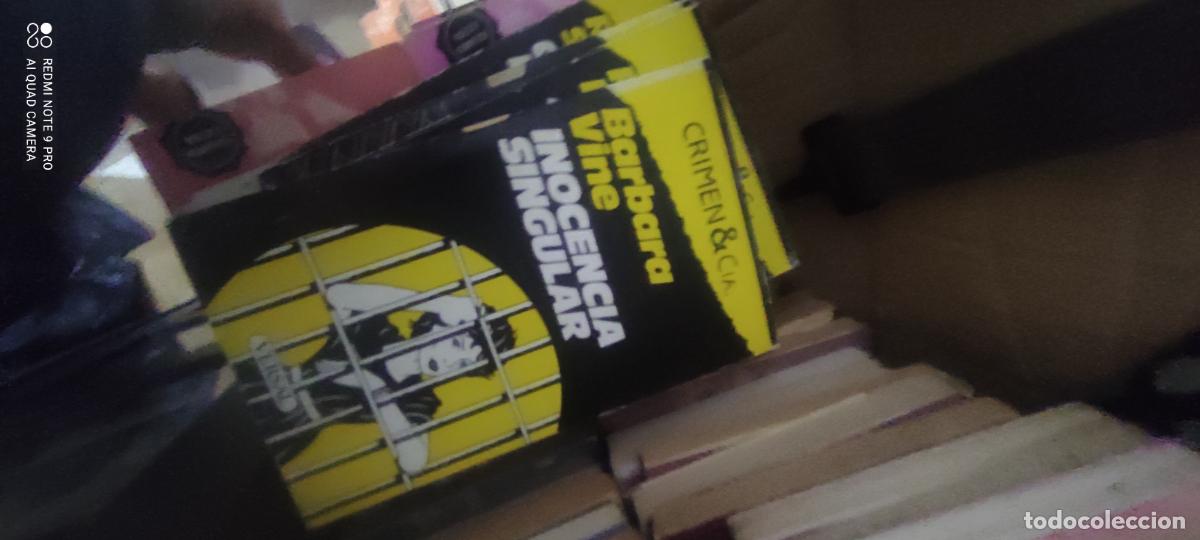 Libros de segunda mano: INOCENCIA SINGULAR - N&ordm; 7 - POR BARBARA VINE - COLECCION CRIMEN & CIA - SERIE NEGRA