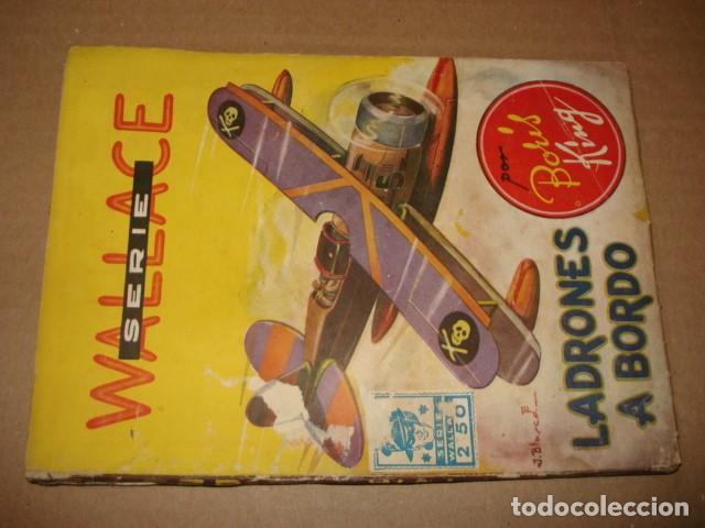 Libros de segunda mano: Serie Wallace, 4: ladrones a bordo, Cisne. Colecci&oacute;n A.T.