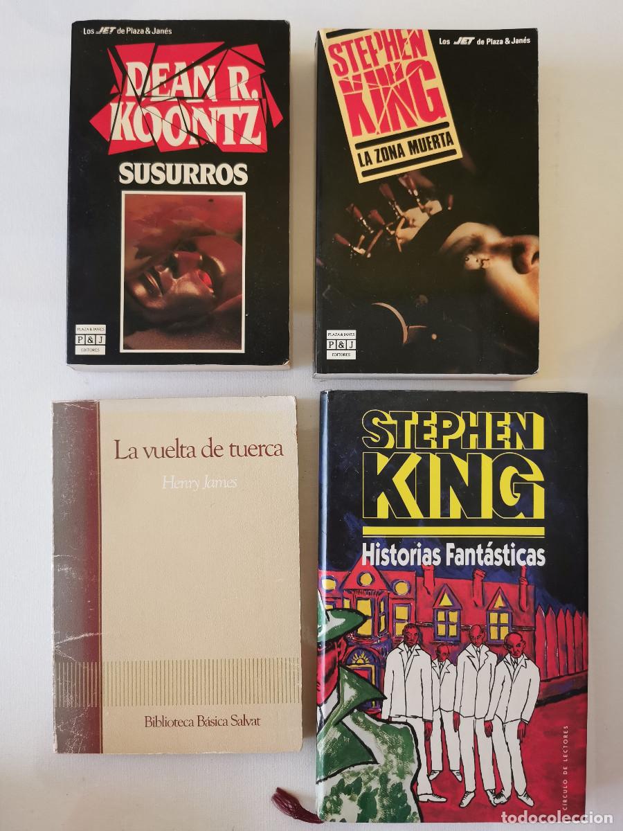 Libros de segunda mano: Stephen King Historias fant&aacute;sticas La zona muerta Dean Koontz Susurros Henry James Vuelta de tuerca