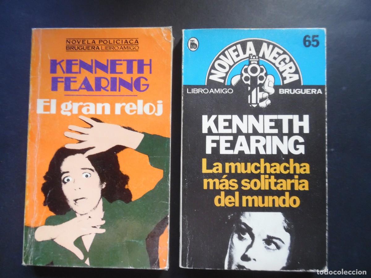 Libros de segunda mano: Fearing 2: El gran reloj + La muchacha m&aacute;s solitaria del mundo, por Kenneth Fearing
