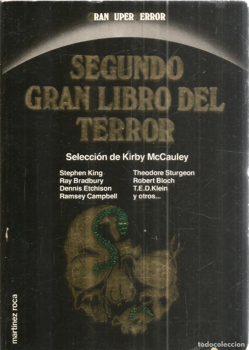 Libros de segunda mano: SEGUNDO GRAN LIBRO DEL TERROR. GRAN SUPER TERROR. GRANSUPERTERROR MARTINEZ ROCA