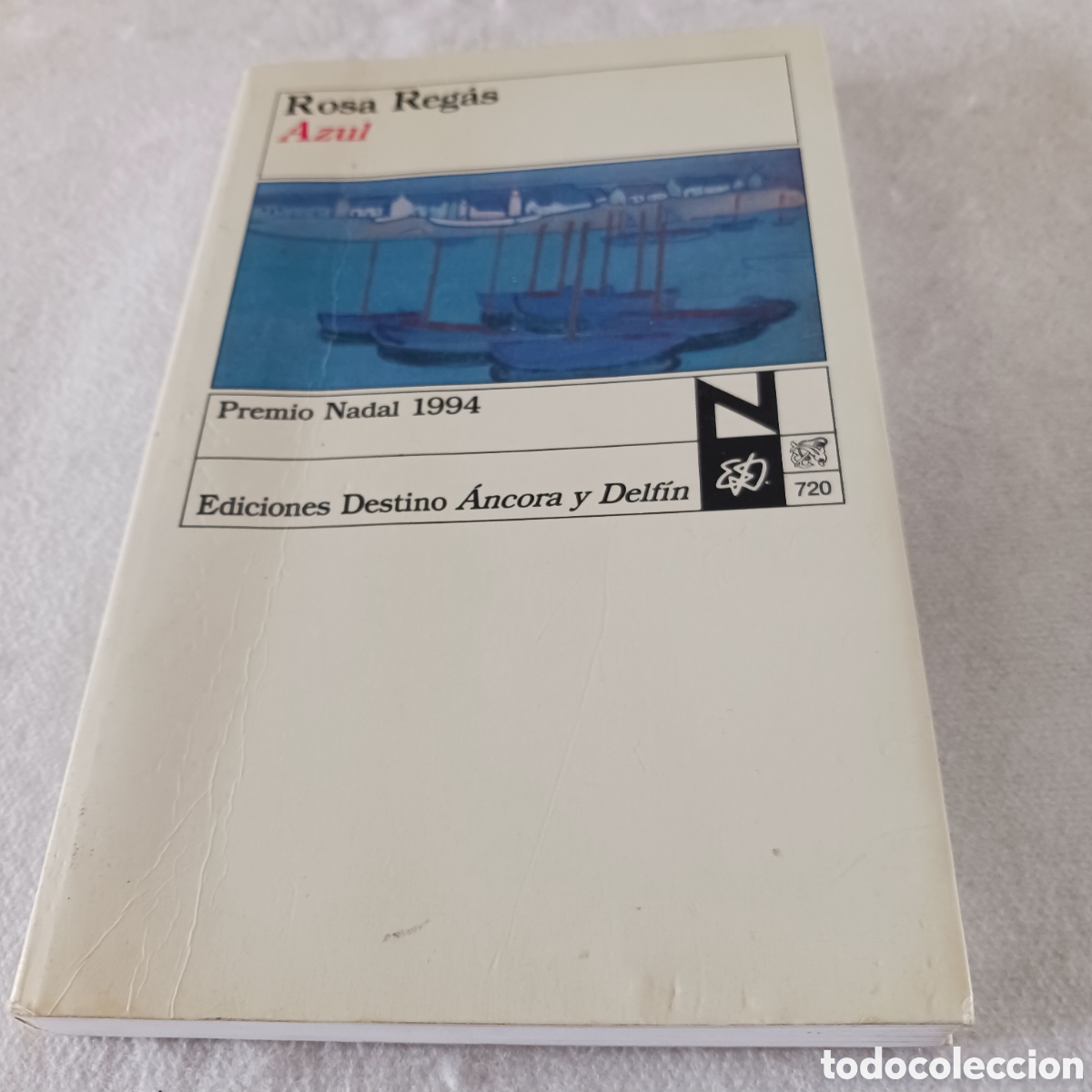 Libros de segunda mano: Azul una novela de Rosa Regas