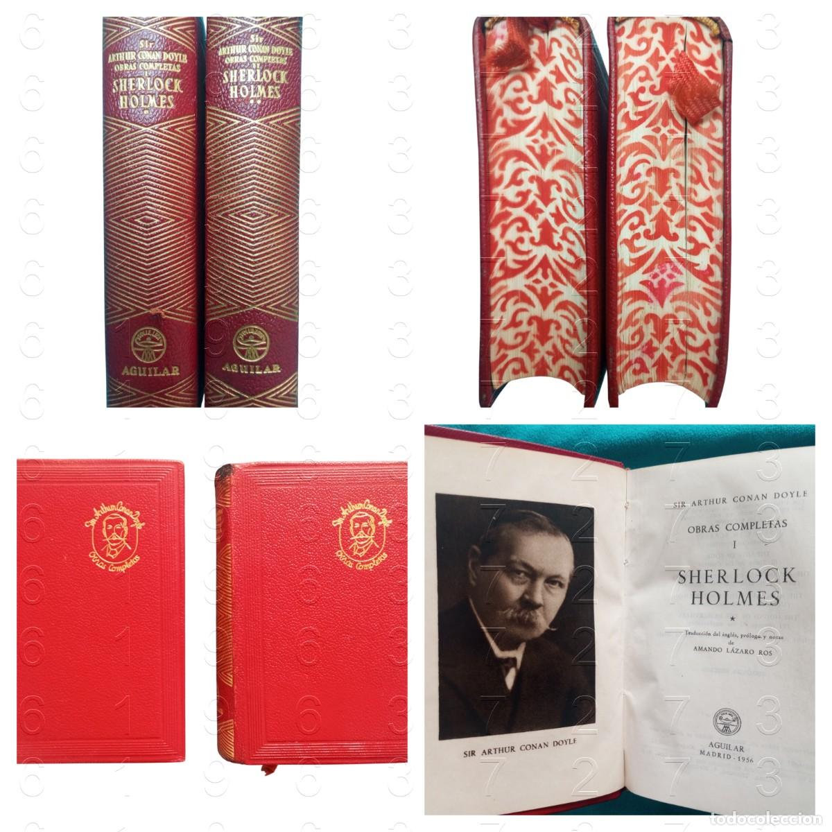 Libros de segunda mano: SHERLOCK HOLMES AGUILAR COLECCION JOYA ARTHUR CONAN DOYLE 1956 U00