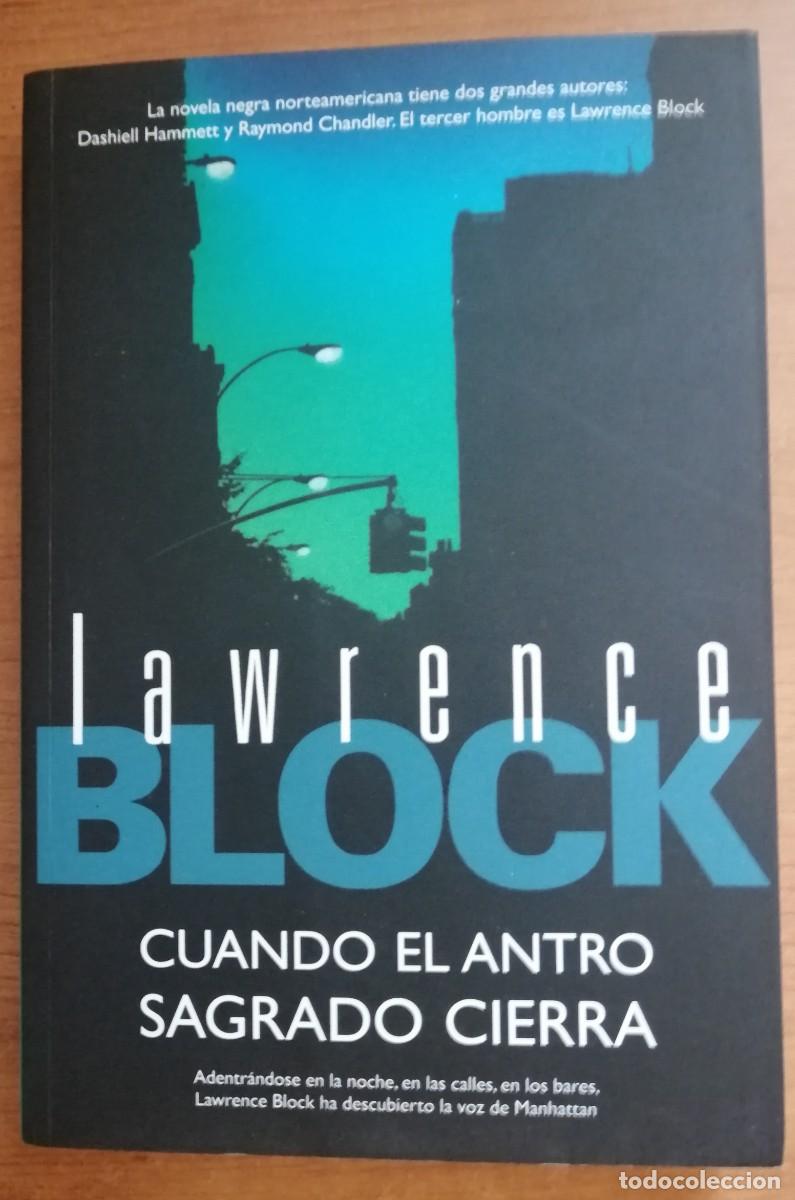 Libros de segunda mano: Cuando el antro sagrado cierra, Lawrence Block, La Factor&iacute;a de Ideas (Colecci&oacute;n Calle Negra)