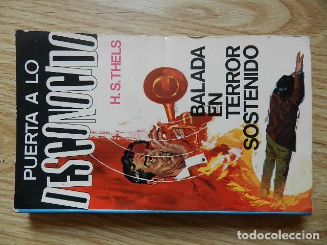 Libros de segunda mano: Balada en terror sostenido PUERTA A LO DESCONOCIDO n&ordm; 2 n&ordm;2 H. S. Thels Editorial FERMA 1&ordf; Ed 1967