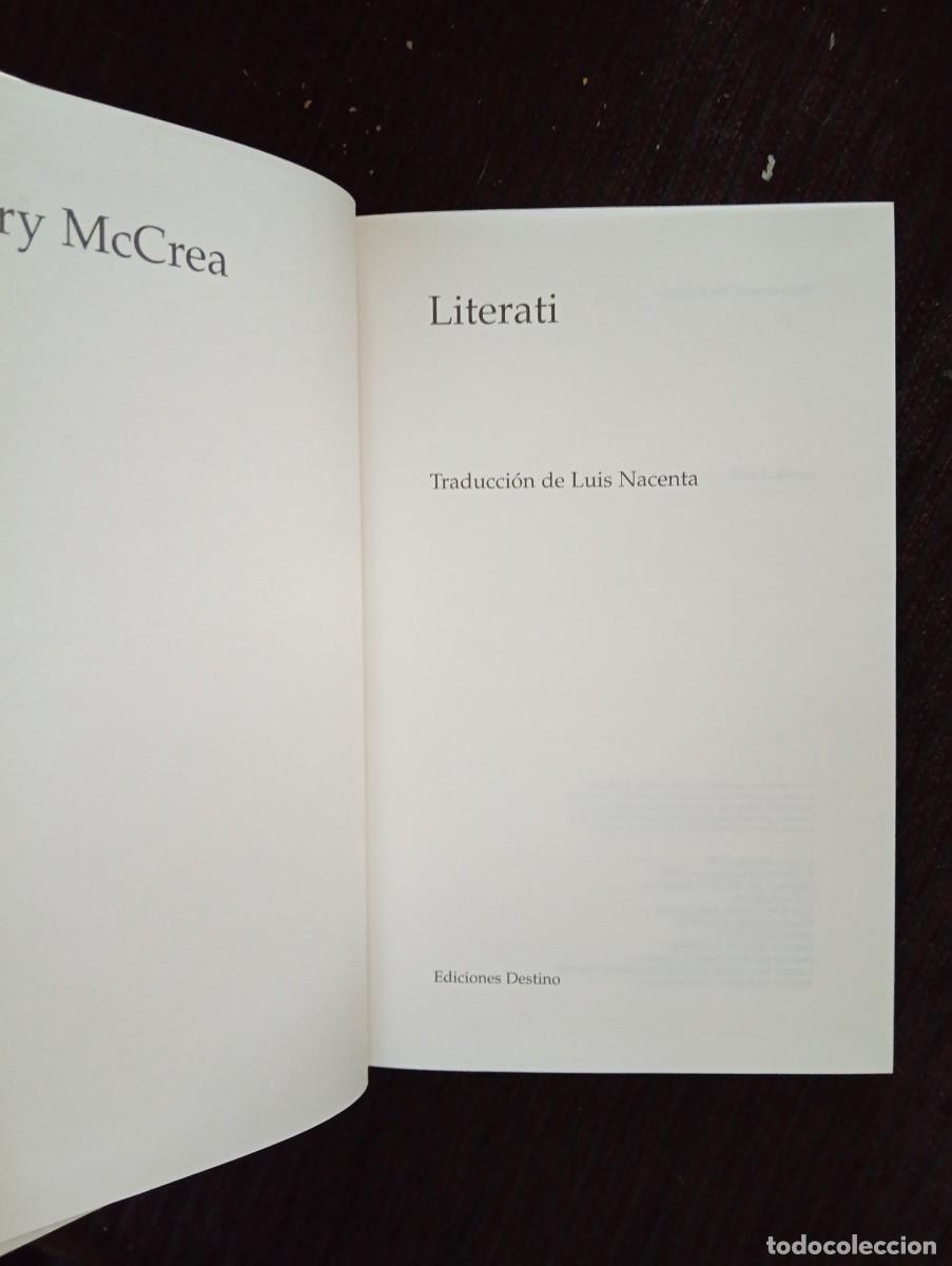 Libros de segunda mano: Barry McCrea. Literati - Foto 2