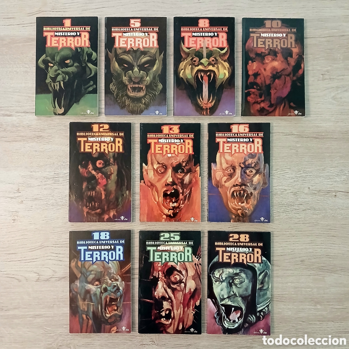 Libri di seconda mano: Biblioteca Universal de Misterio y Terror (Ediciones UVE)