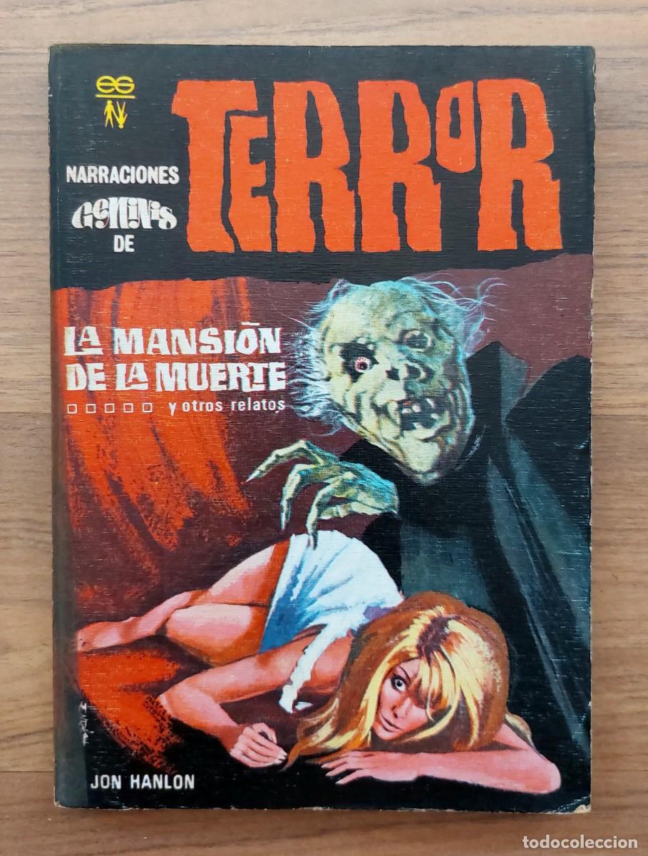 Libros de segunda mano: NARRACIONES GEMINIS DE TERROR N&ordm; 3 - LA MANSION DE LA MUERTE