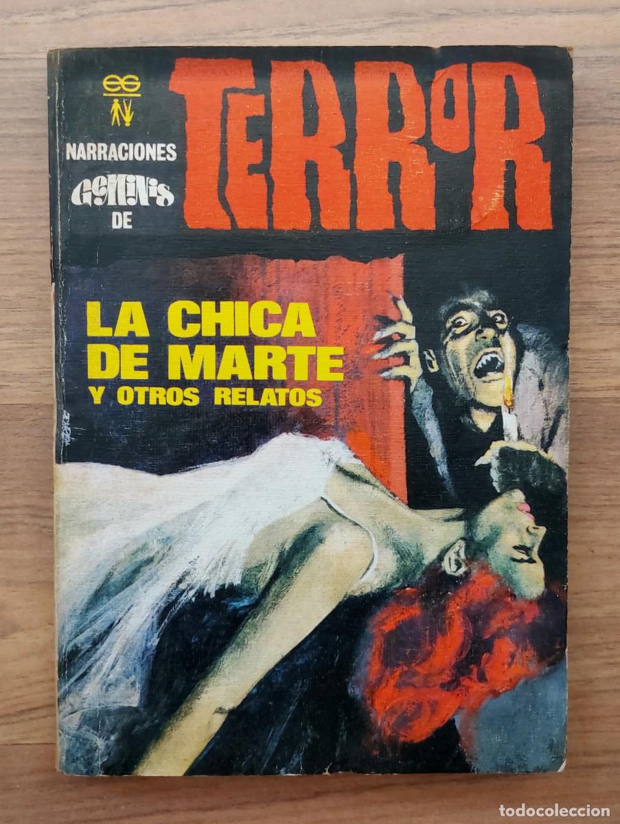 Libros de segunda mano: NARRACIONES GEMINIS DE TERROR N&ordm; 5 - LA CHICA DE MARTE