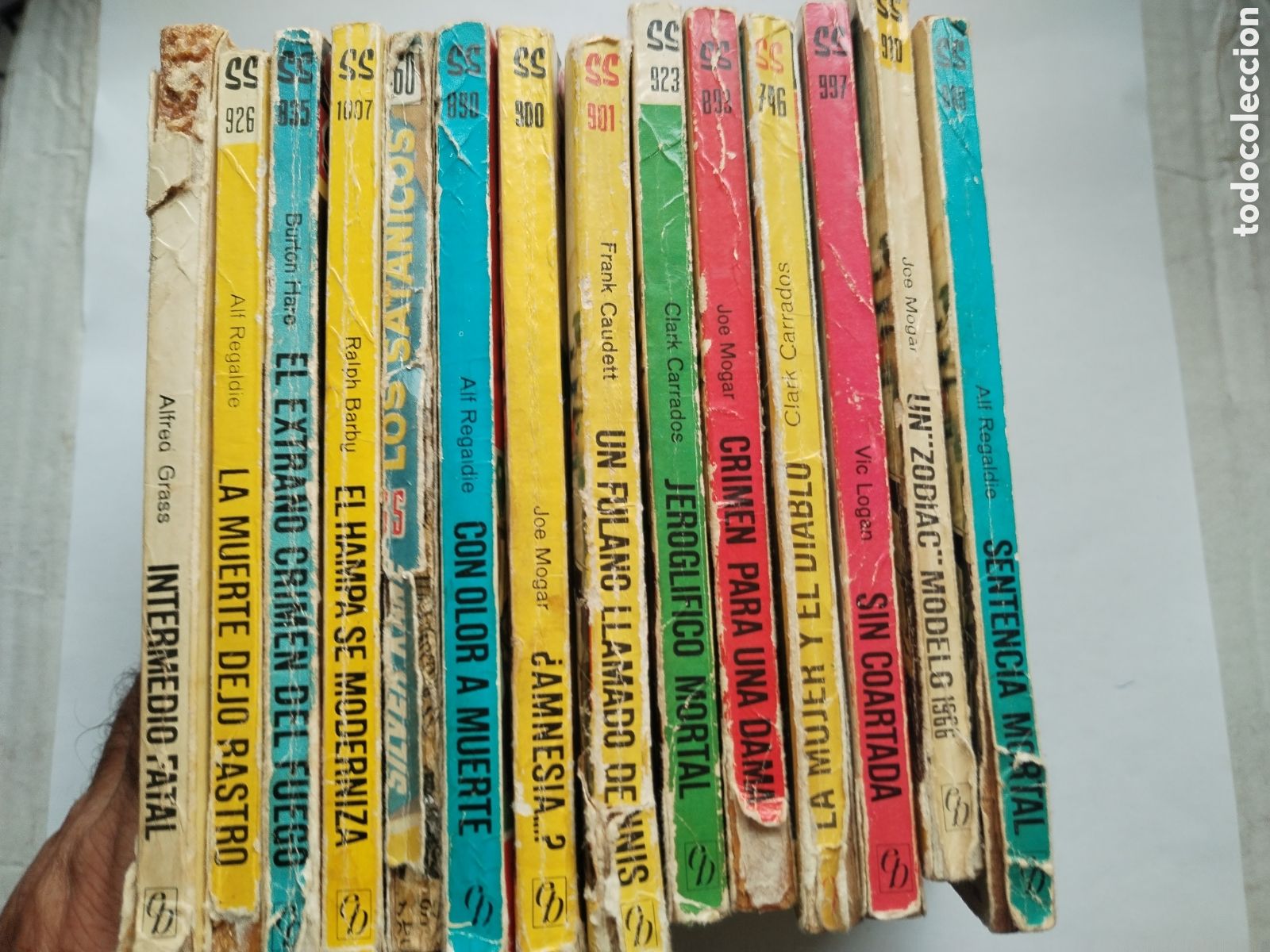 Libros de segunda mano: LOTE SERVICIO SECRETO/NOVELAS POLICIACAS