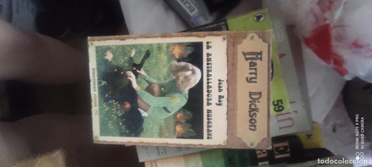 Libros de segunda mano: HARRY DICKSON N&ordm; 35 JEAN RAY. LA AMETRALLADORA MUSCRAVE. JUCAR