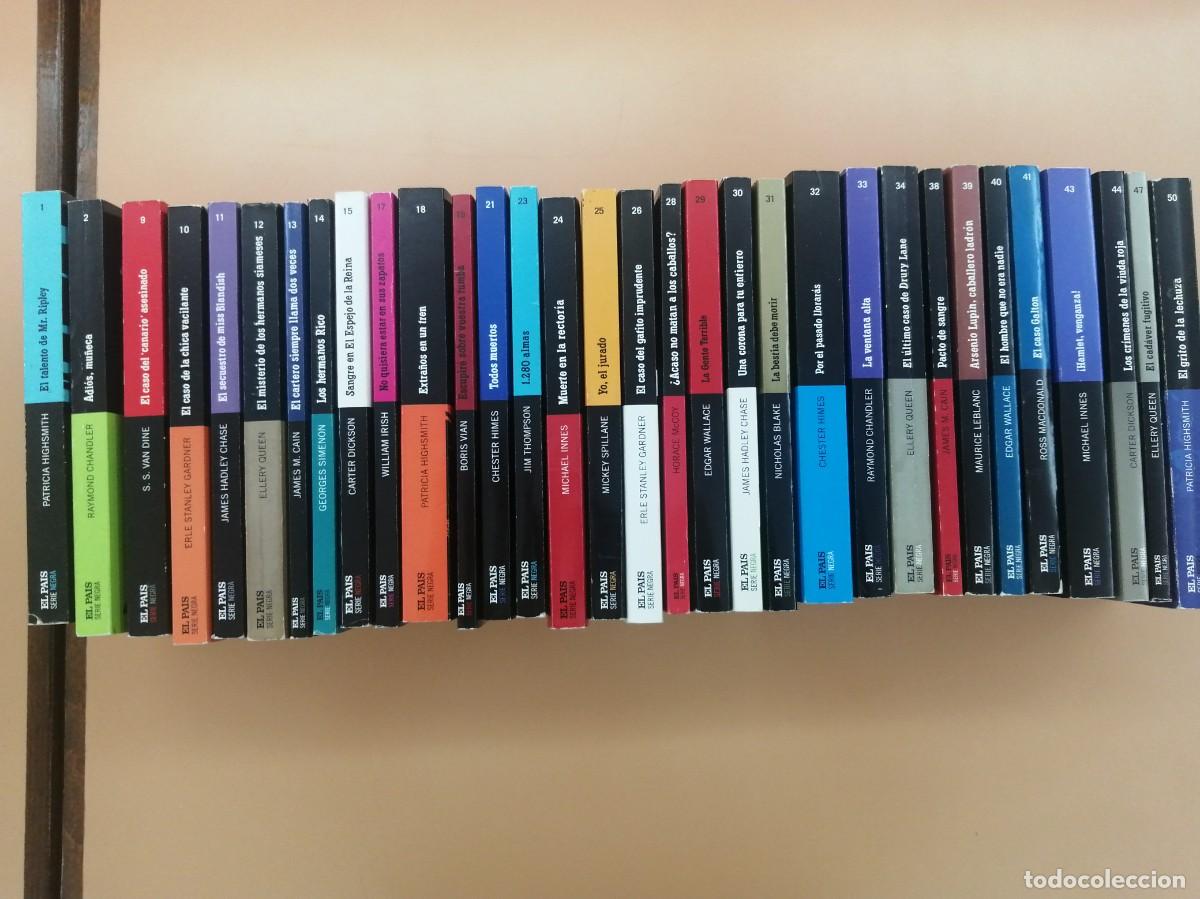Libros de segunda mano: LOTE (32) SERIE NEGRA EL PAIS. VER FOTOS PARA LOS N&Uacute;MEROS
