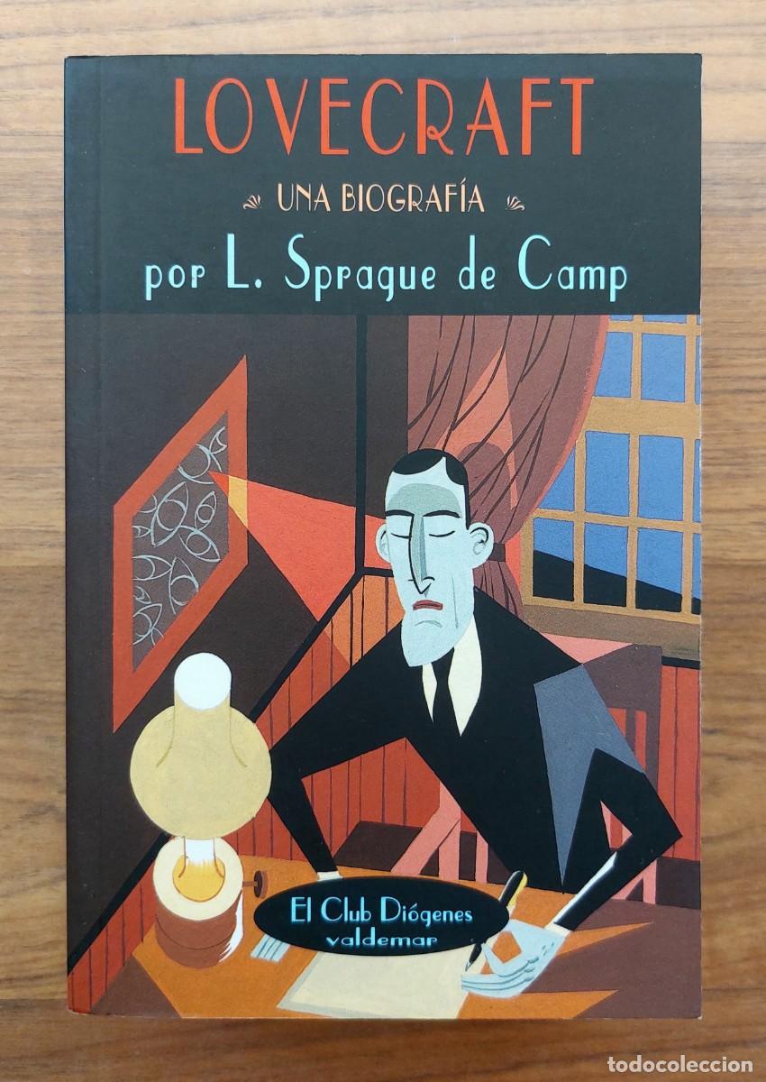 Libros de segunda mano: VALDEMAR (EL CLUB DIOGENES) N&ordm; 183 LOVECRAFT UNA BIOGRAFIA POR L.SPRAGUE DE CAMP
