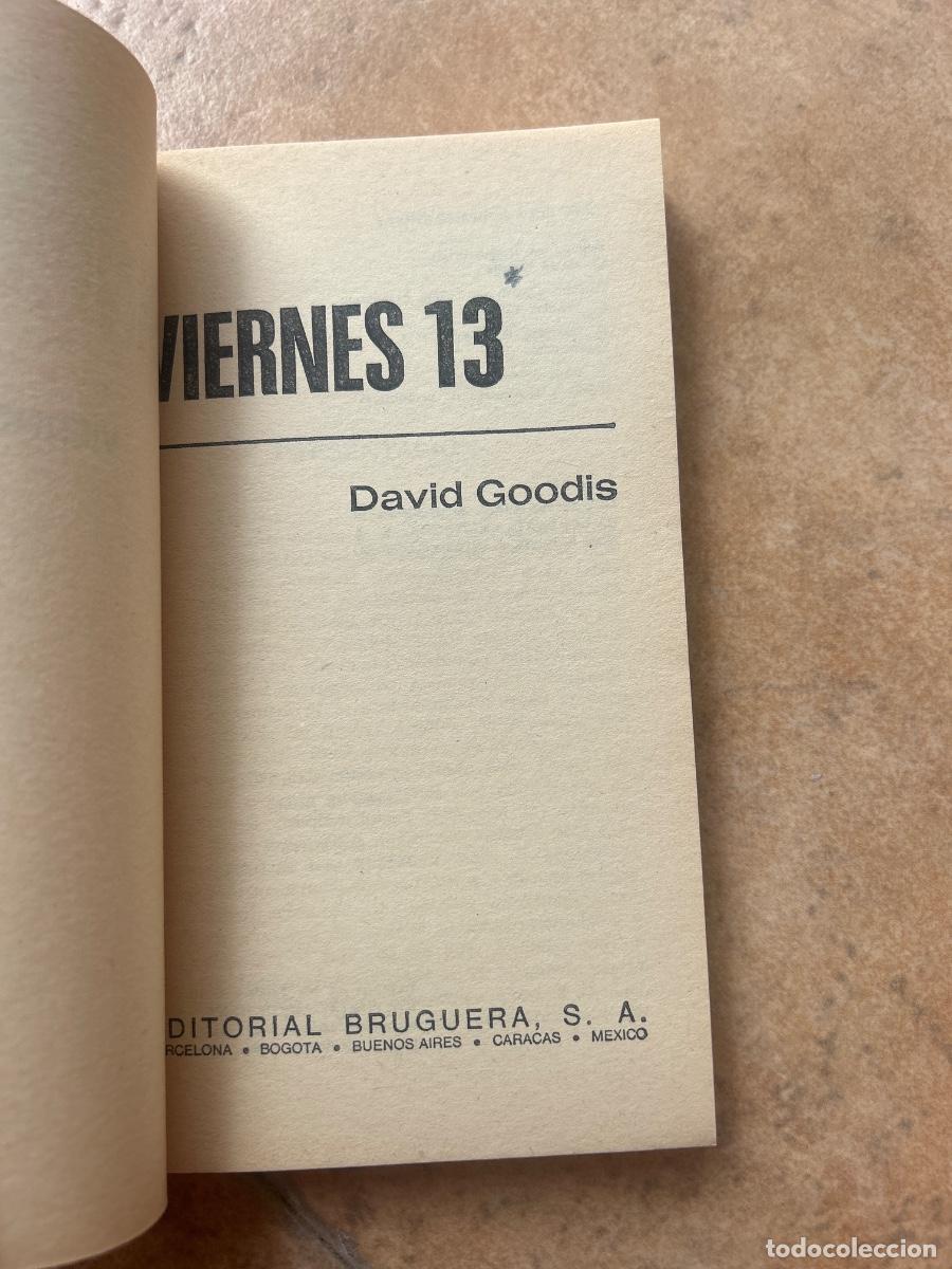 Libros de segunda mano: Viernes 13 - David Goodis - Foto 3