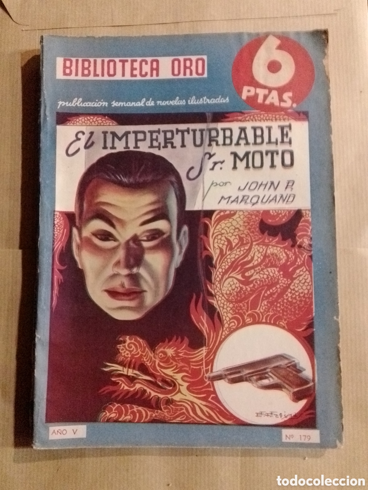 Libros de segunda mano: Biblioteca oro El imperturbable Sr. Moto