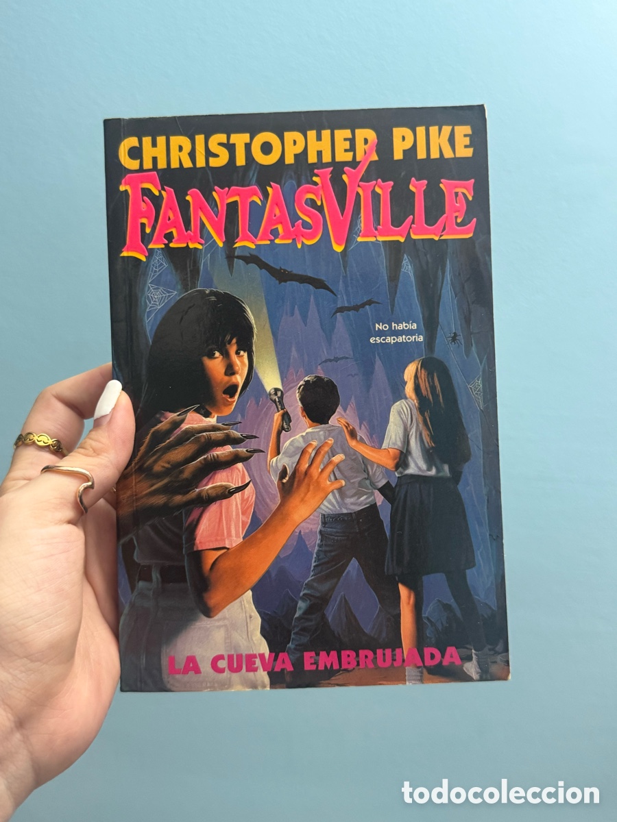 Libros de segunda mano: Fantasville n&ordm; 3 &ndash; La cueva embrujada &ndash; Christopher Pike &ndash; 1.&ordf; edici&oacute;n 1996 &ndash; Ediciones B