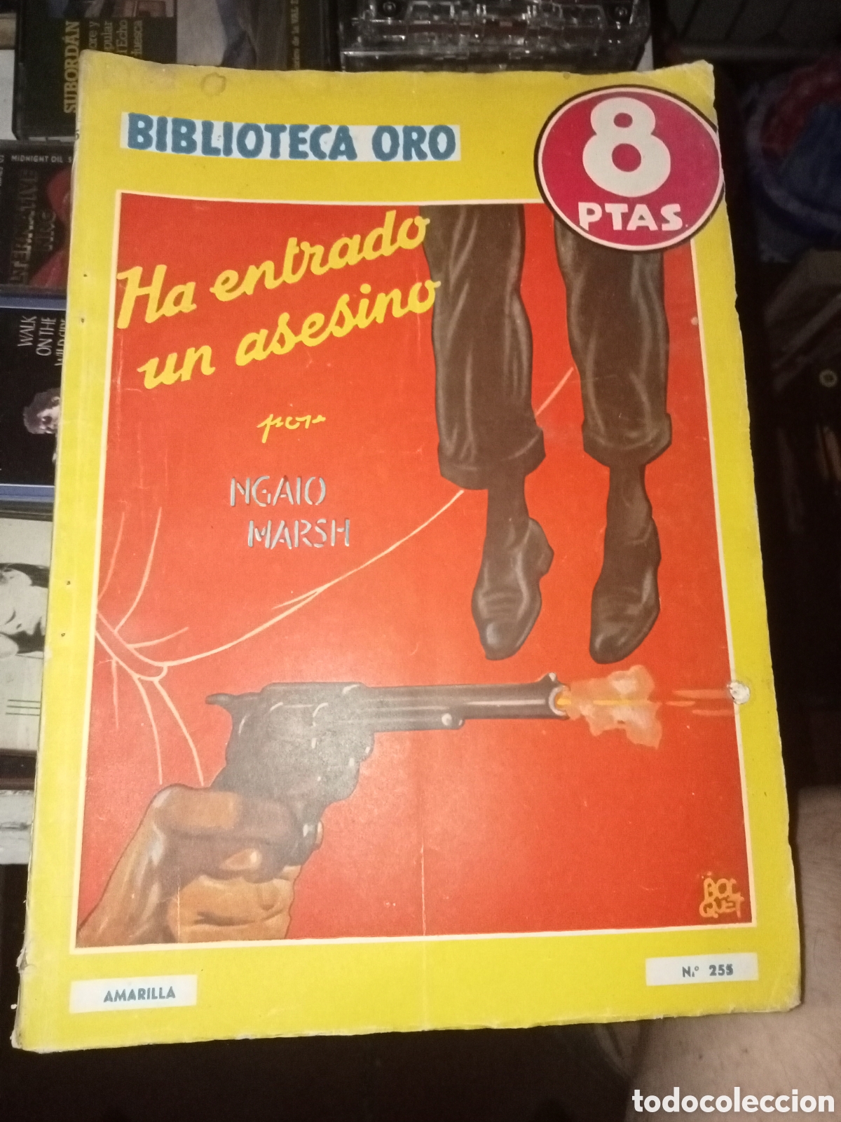 Libros de segunda mano: Biblioteca oro 255 ha entrado un asesino