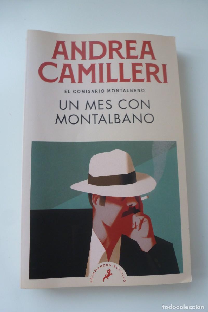 Libros de segunda mano: UN MES CON MONTALBANO. ANDREA CAMILLERI. SALAMANDRA BOLSILLO 2021