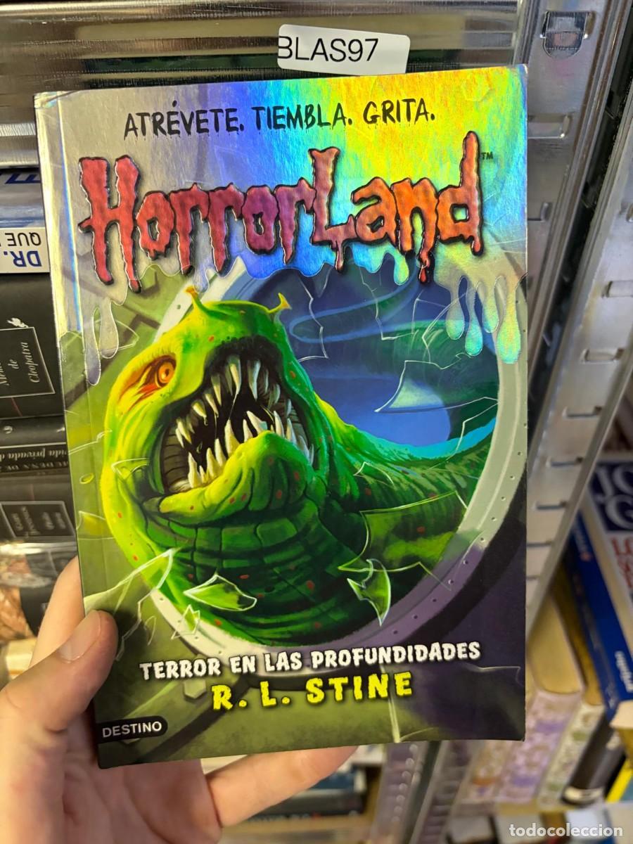 Libros de segunda mano: BLAS97 &mdash; HorrorLand: Terror en las profundidades &mdash; R. L. Stine &mdash; Destino.