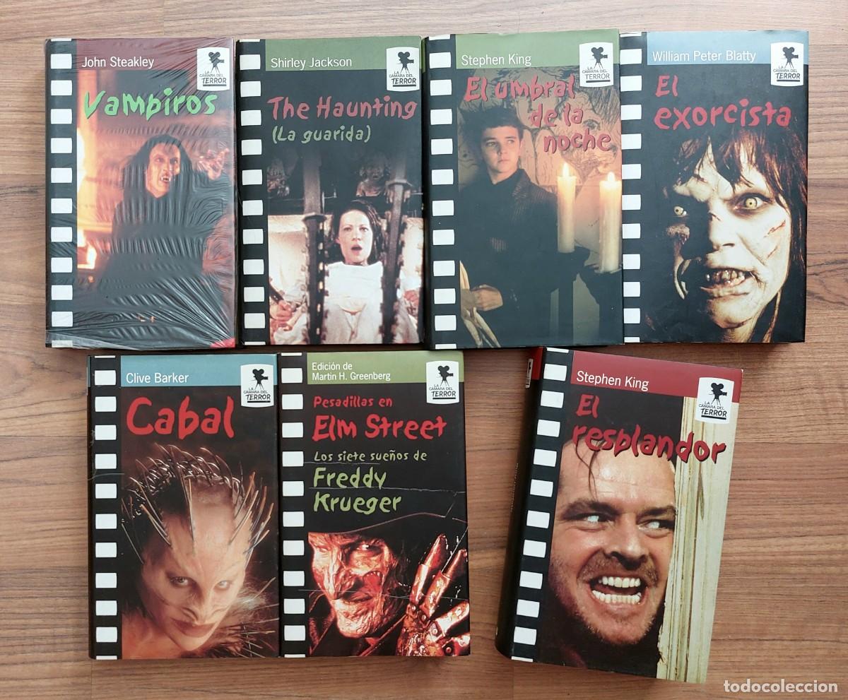 Libros de segunda mano: COLECCION COMPLETA CAMARA DEL TERROR - LOTE 7 LIBROS (1 NUEVO Y PRECINTADO) CIRCULO DE LECTORES
