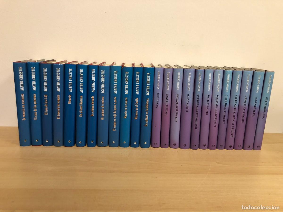 Libros de segunda mano: Agatha Christie Coleccion Circulo de Lectores Editorial Molino 24 Tomos 1996