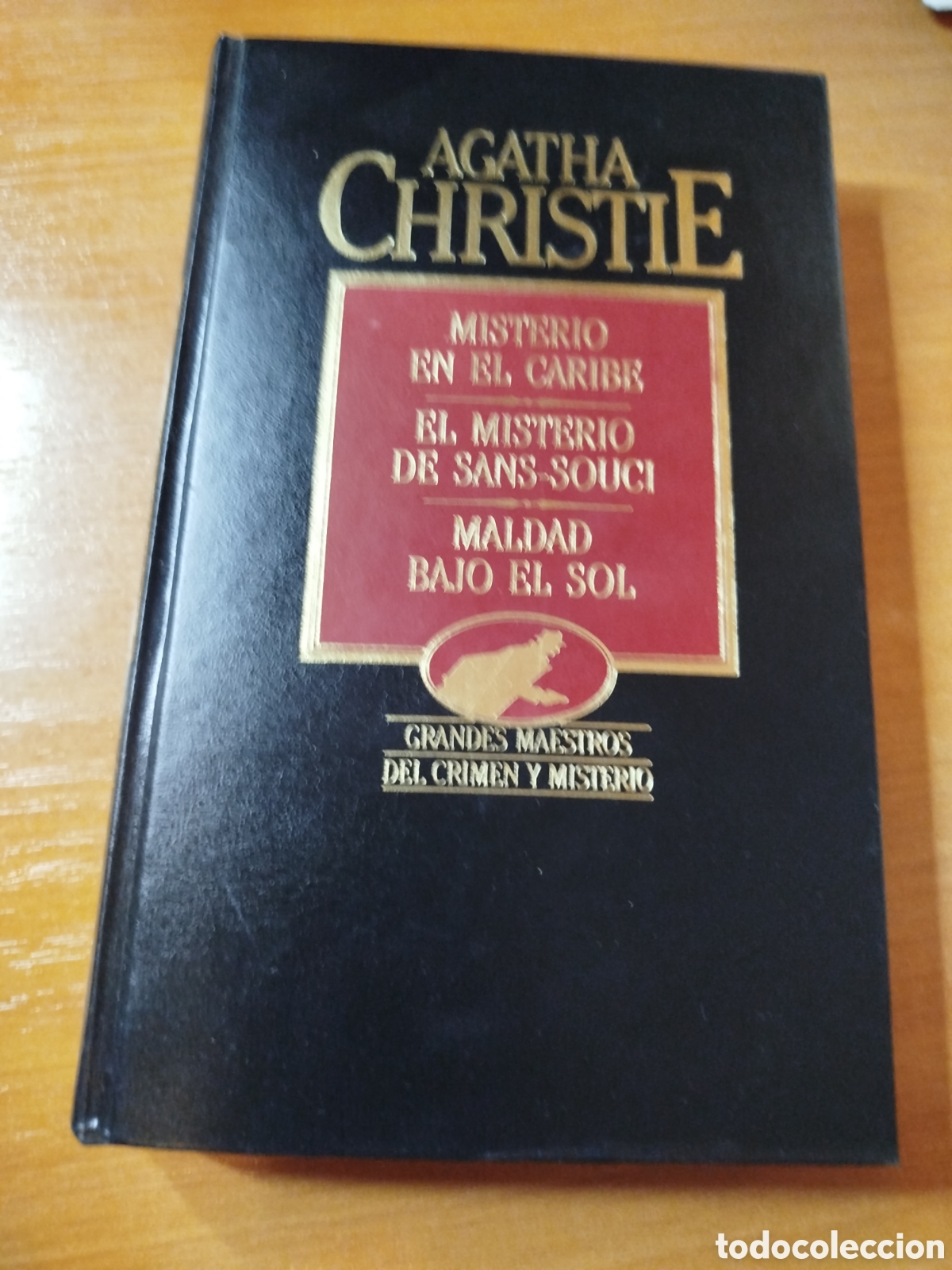 Libros de segunda mano: Misterio en el Caribe. El misterio de sans souci. Maldad bajo el sol. Agatha Christie