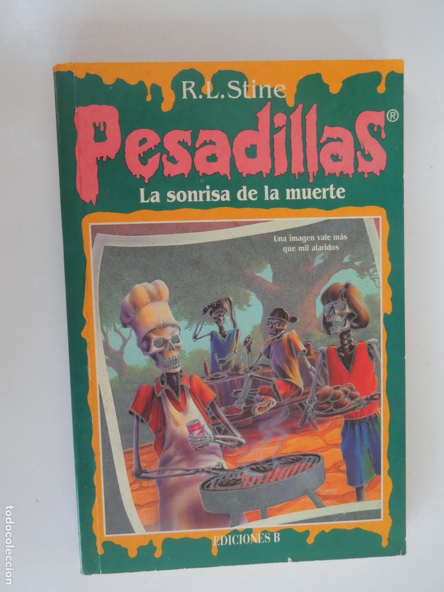 Libros de segunda mano: PESADILLAS , LA SONRISA DE LA MUERTE - R.L. STINE - EDC B 1&ordf; EDC 1995