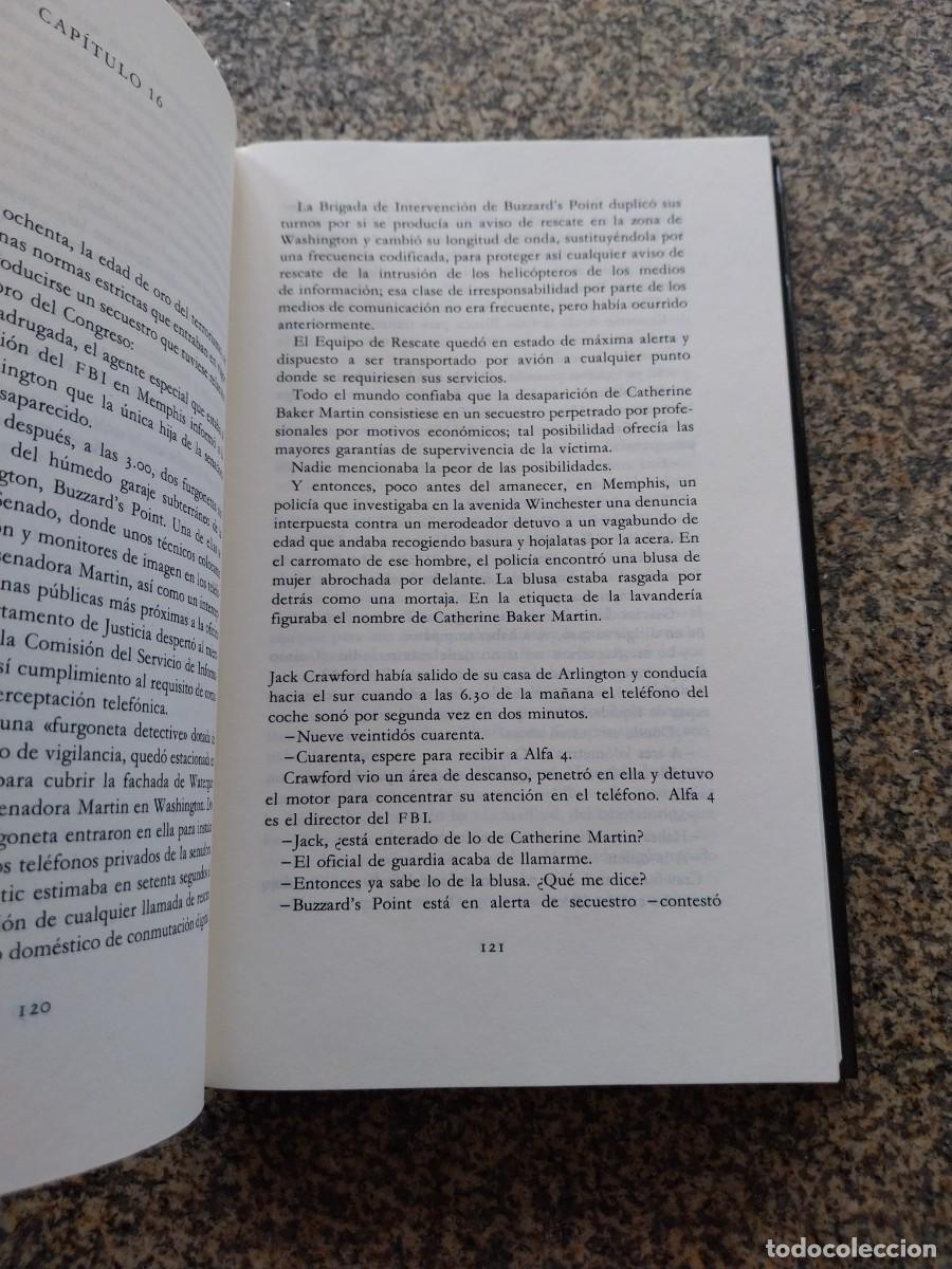 Libros de segunda mano: EL SILENCIO DE LOS CORDEROS -- THOMAS HARRIS -- CIRCULO -- - Foto 2