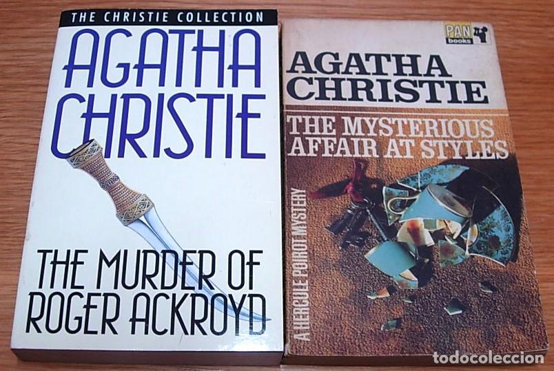 Libros de segunda mano: Lote de 2 Libros de AGATHA CHRISTIE en Ingl&eacute;s