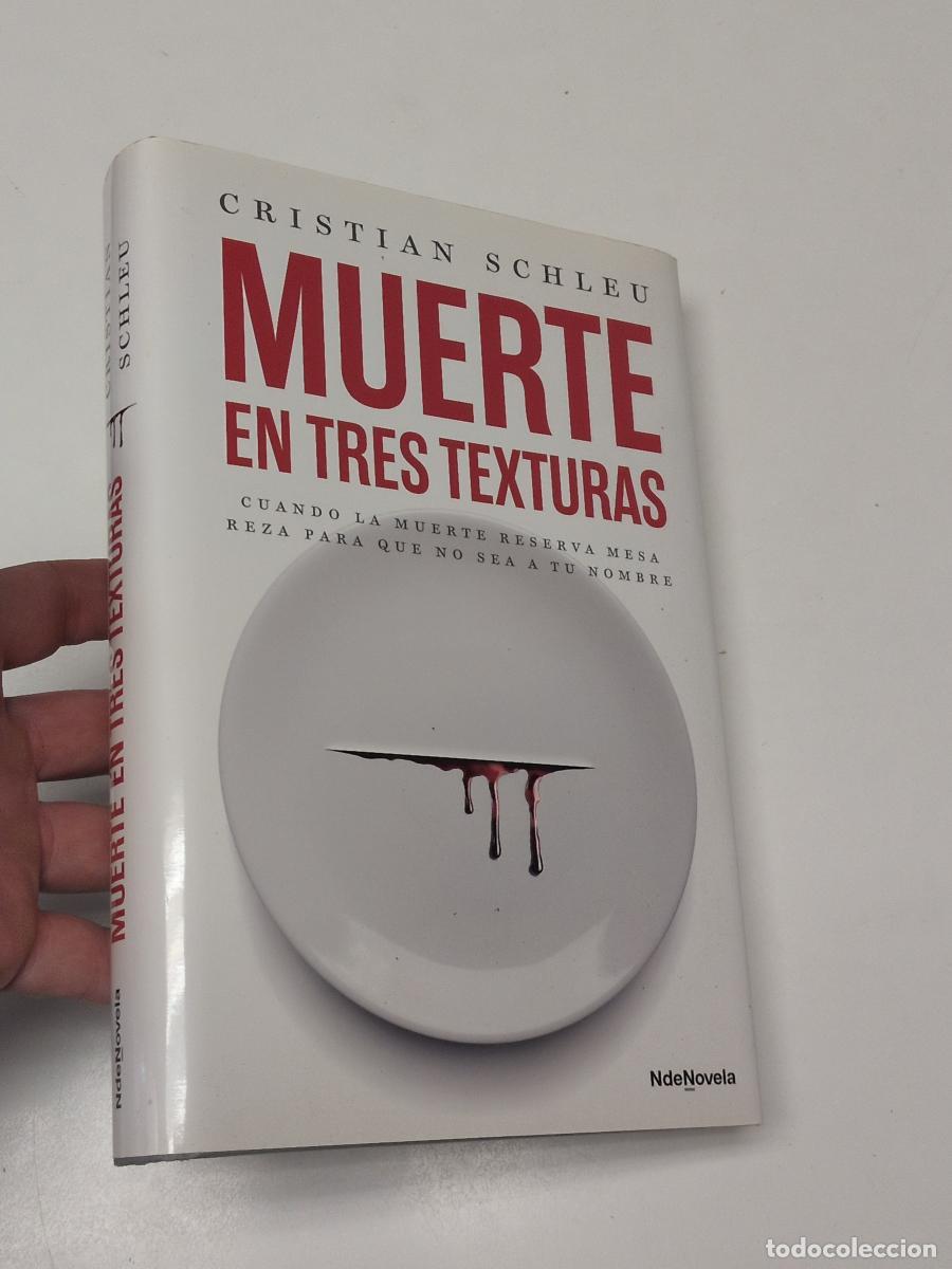 Libros de segunda mano: Muerte en tres texturas - Cristian Schleu