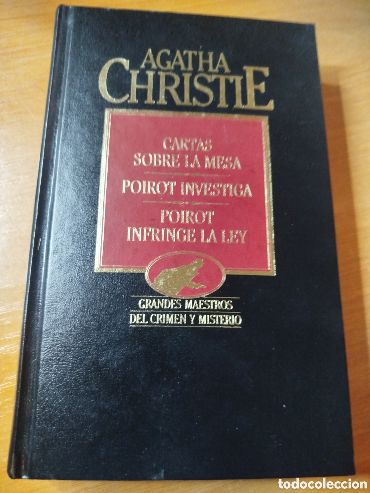 Libros de segunda mano: Cartas sobre la mesa. Poirot investiga. Poirot inflige la ley. Agatha Christie