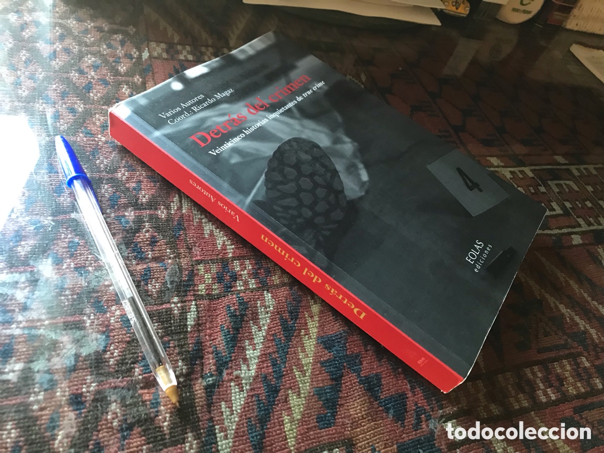 Libros de segunda mano: Detr&aacute;s del crimen. Veinticinco historias inquietantes de true crime. Eolas ediciones