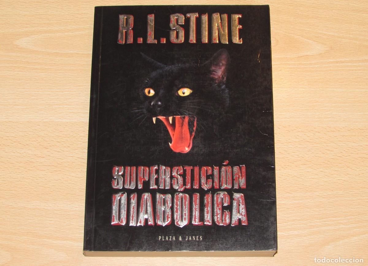 Libros de segunda mano: Superstici&oacute;n diab&oacute;lica R. L. Stine Plaza Janes 1996