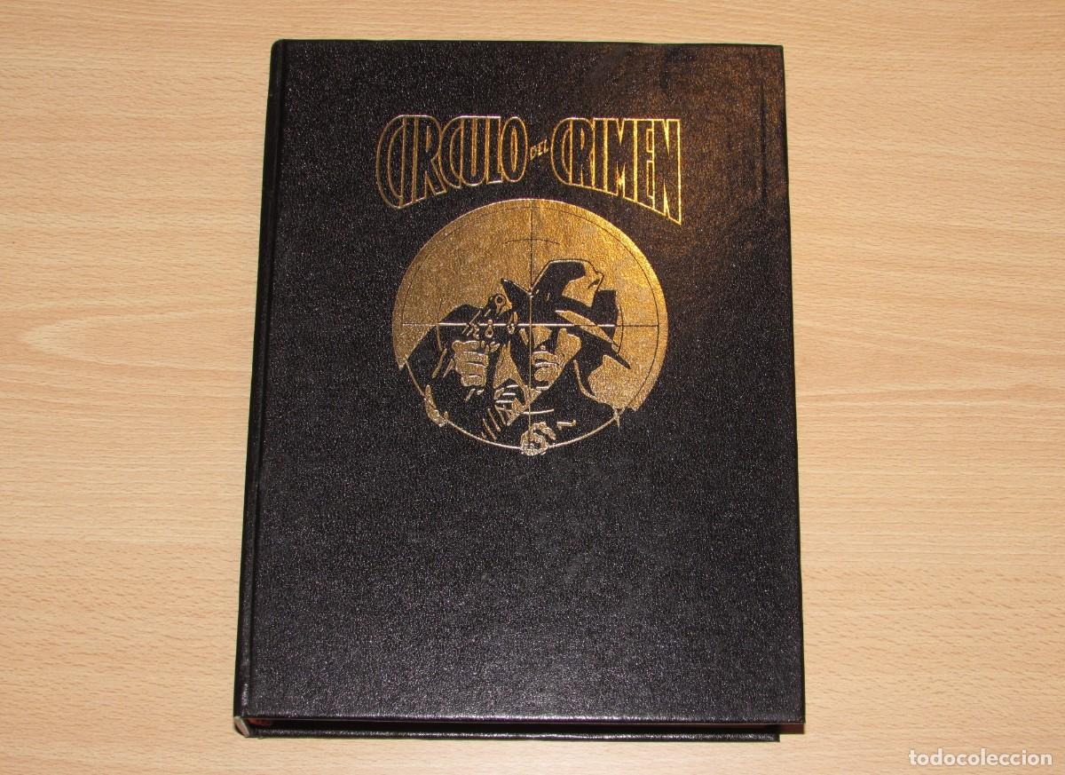 Libros de segunda mano: C&iacute;rculo del crimen Tomo 5 con 6 fasc&iacute;culos encuadernados Ediciones Forum 1983