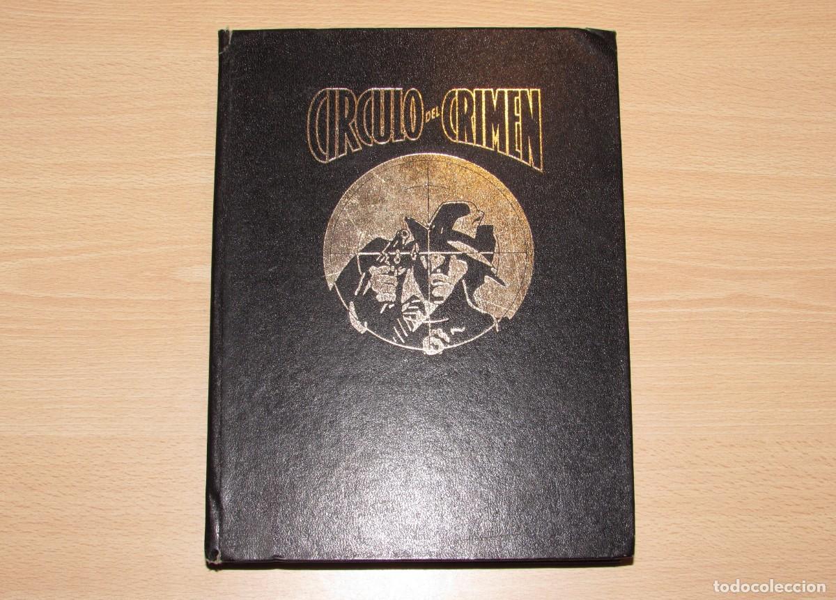 Libros de segunda mano: C&iacute;rculo del crimen Tomo 6 con 6 fasc&iacute;culos encuadernados Ediciones Forum 1983