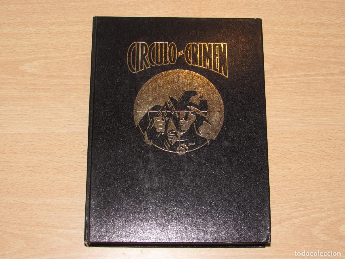 Libros de segunda mano: C&iacute;rculo del crimen Tomo 7 con 6 fasc&iacute;culos encuadernados Ediciones Forum 1983