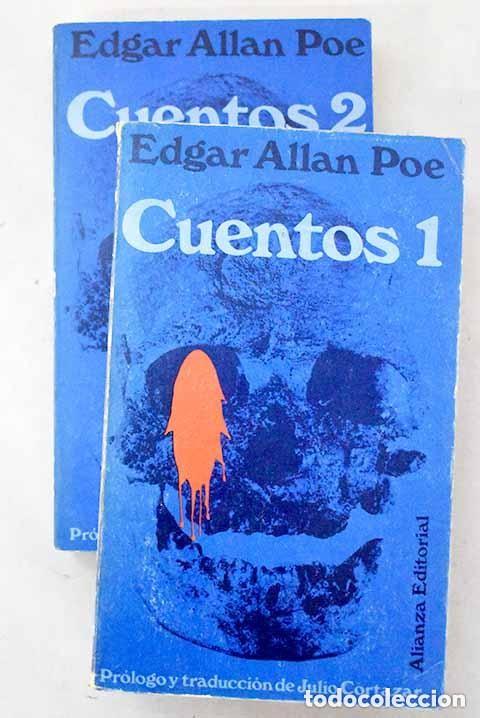 Libros de segunda mano: Edgar Allan Poe - Cuentos 1 y 2 Col. El Libro de Bolsillo Alianza Ed. LEER