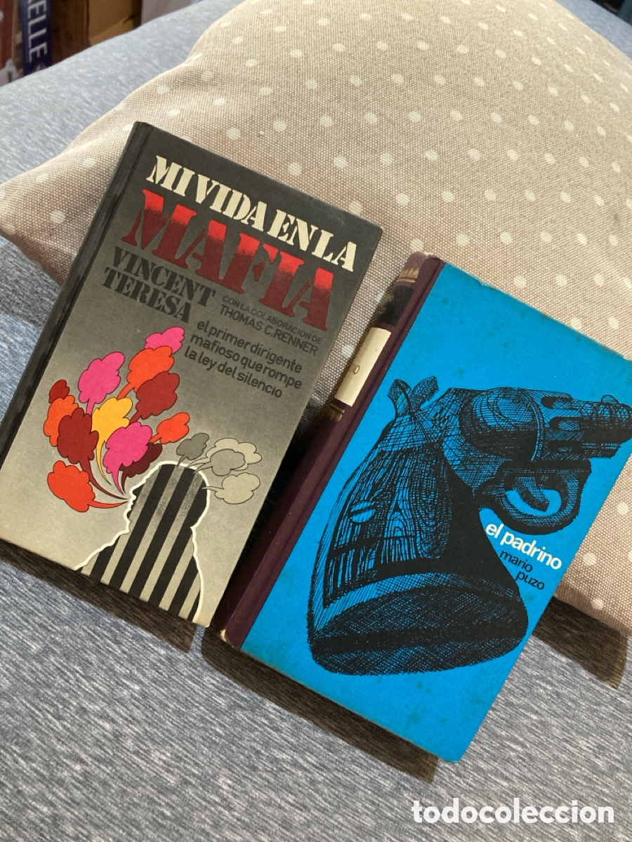 Libros de segunda mano: Lote 2 libros tem&aacute;tica Mafia: El Padrino (Mario Puzo) + Mi vida en la mafia