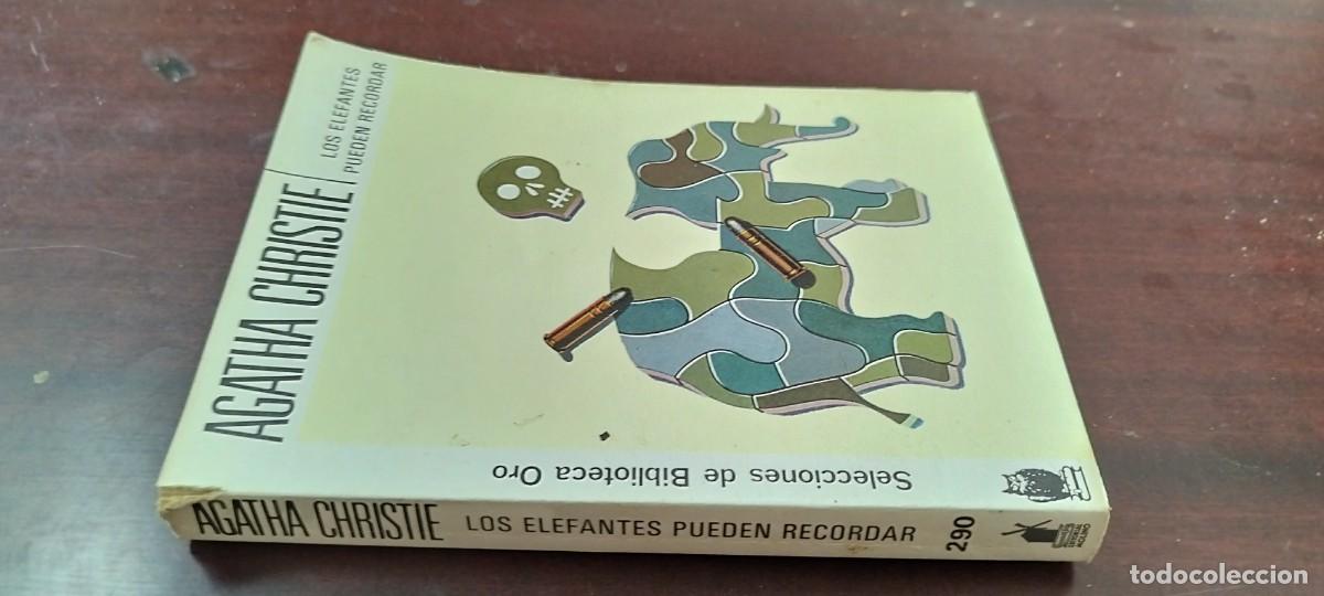 Libros de segunda mano: LOS ELEFANTES PUEDEN RECORDAR / AGATHA CHRISTIE / ZUX05 / MOLINO