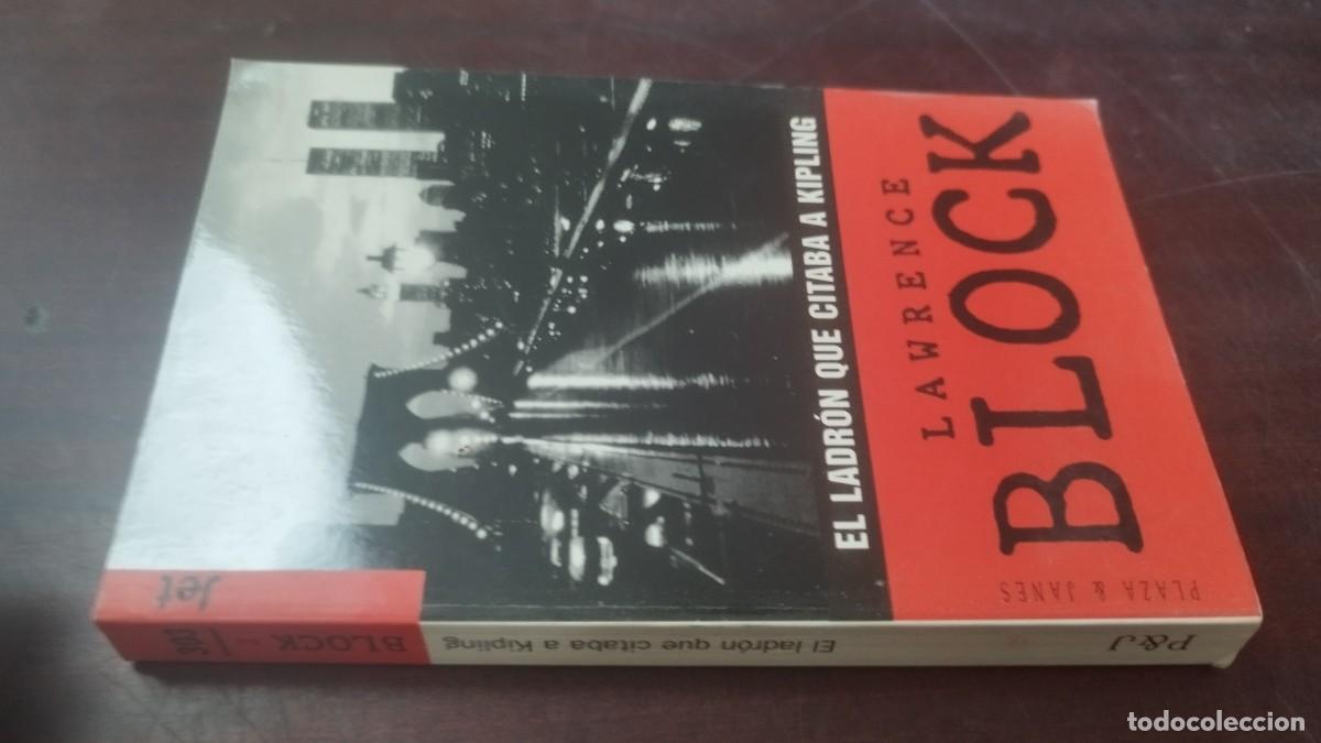 Libros de segunda mano: EL LADRON QUE CITABA A KIPLING / LAWRENCE BLOCK / Z603 / PLAZA&JANES