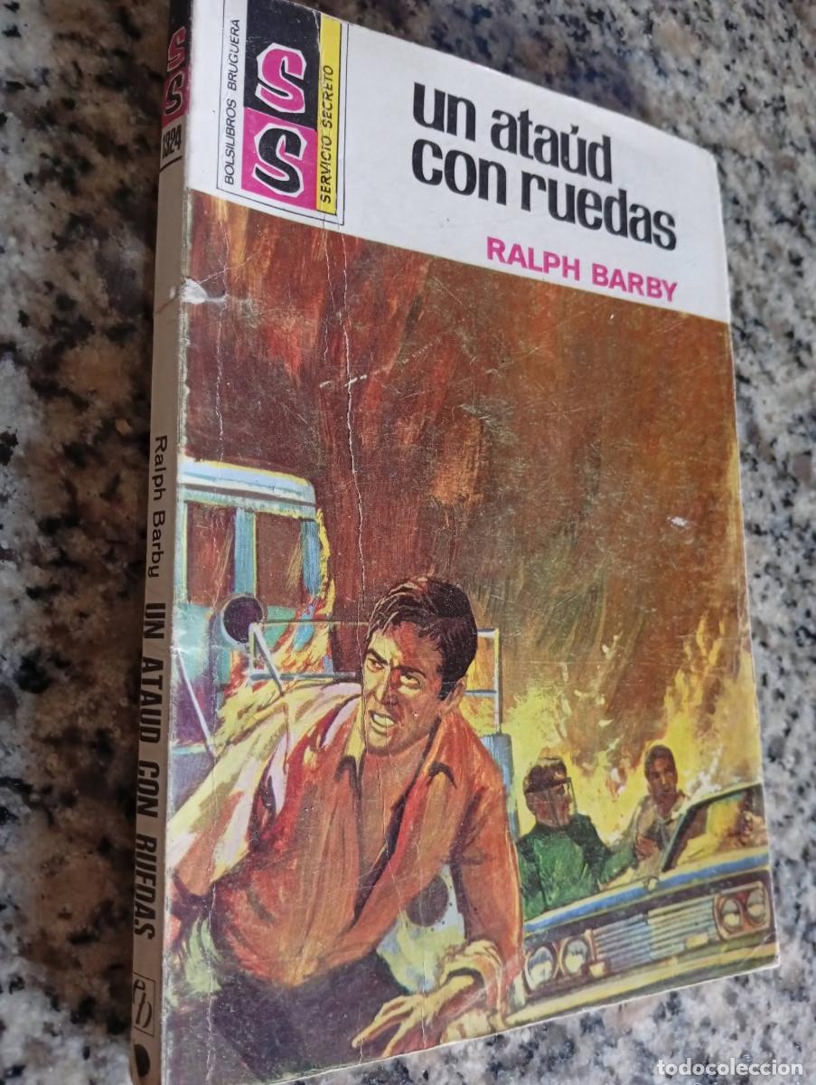 Libros de segunda mano: Novelas antiguas bolsilibros servicio secreto n&ordm; 1324 &rdquo;Un ataud con ruedas&rdquo; Ralph Barby