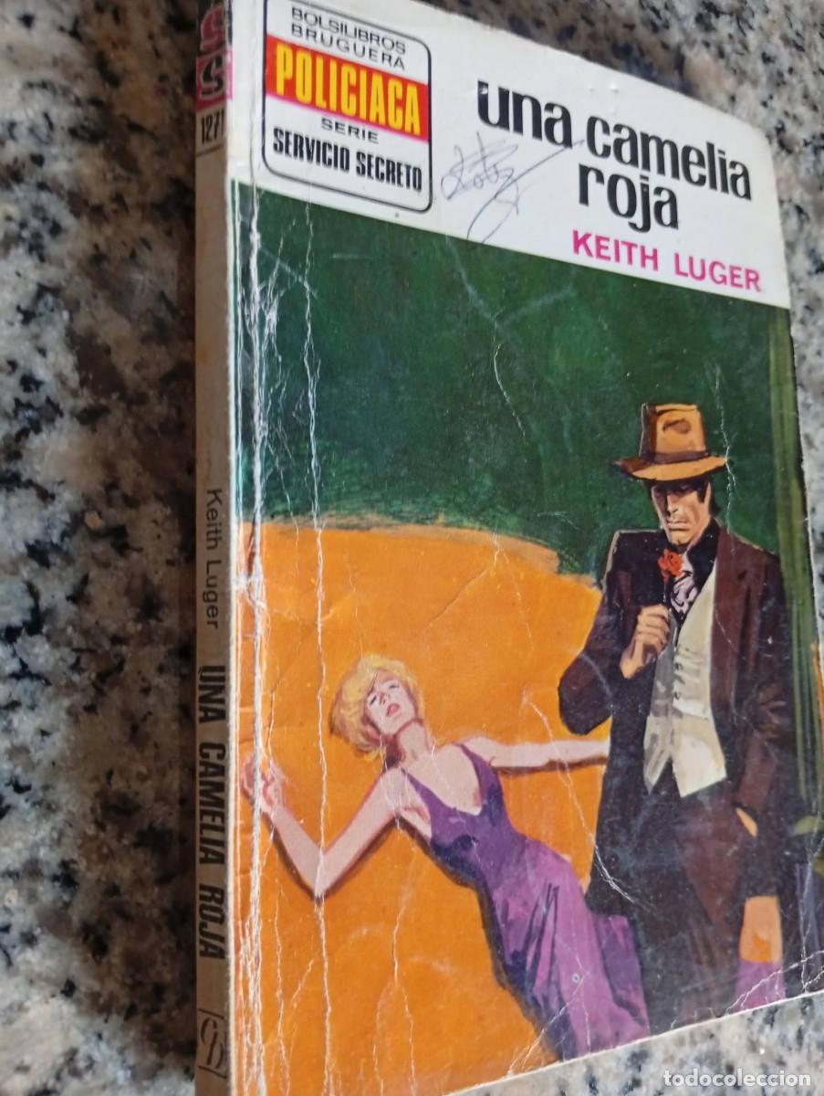 Libros de segunda mano: Novelas antiguas bolsilibros servicio secreto n&ordm; 1271 &rdquo;Una camelia roja&rdquo; Keith Luger