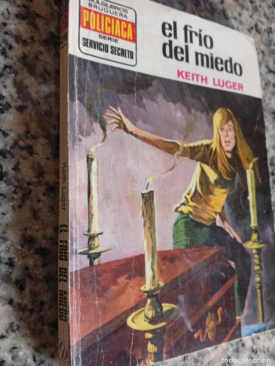 Libros de segunda mano: Novelas antiguas bolsilibros servicio secreto n&ordm; 1276 &rdquo;El frio del miedo&rdquo; Keith Luger