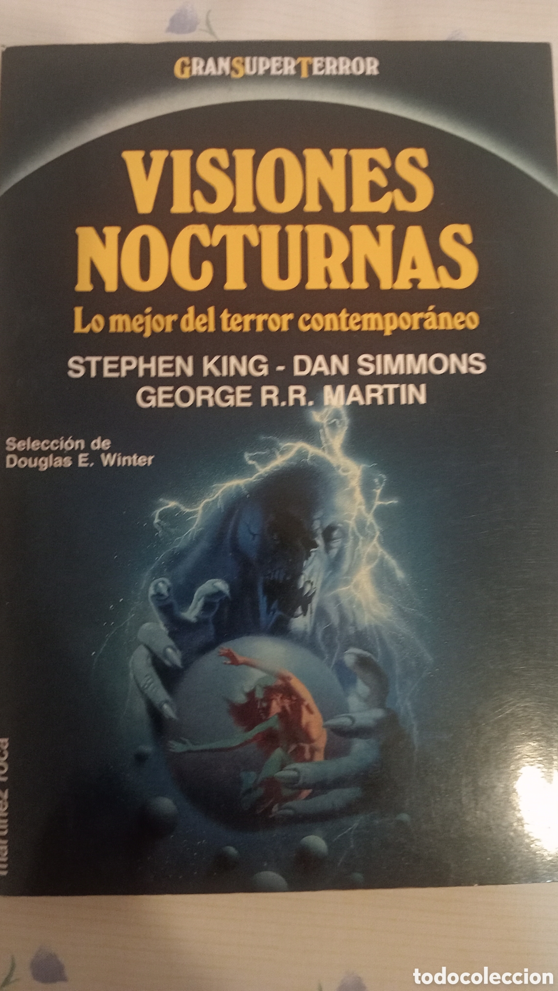 Libros de segunda mano: Visiones Nocturnas. Stephen King, Dan Simmons. George R. R. Mart&iacute;n. Gran super terror.