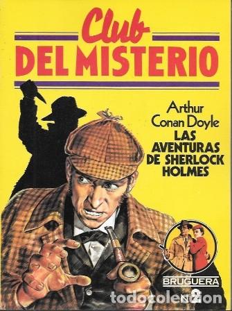 Libros de segunda mano: LAS AVENTURAS DE SHERLOCK HOLMES - CLUB DEL MISTERIO N&ordm; 2 - CONAN DOYLE, ARTHUR - A-NOVPOL-1120