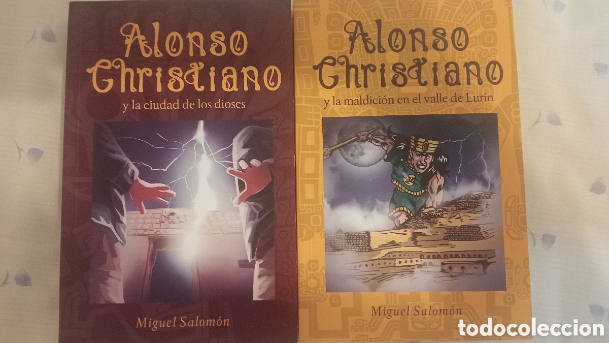 Libros de segunda mano: Alonso Christiano. Lote de 2. LEER DESCRIPCI&Oacute;N. y la ciudad de los dioses,