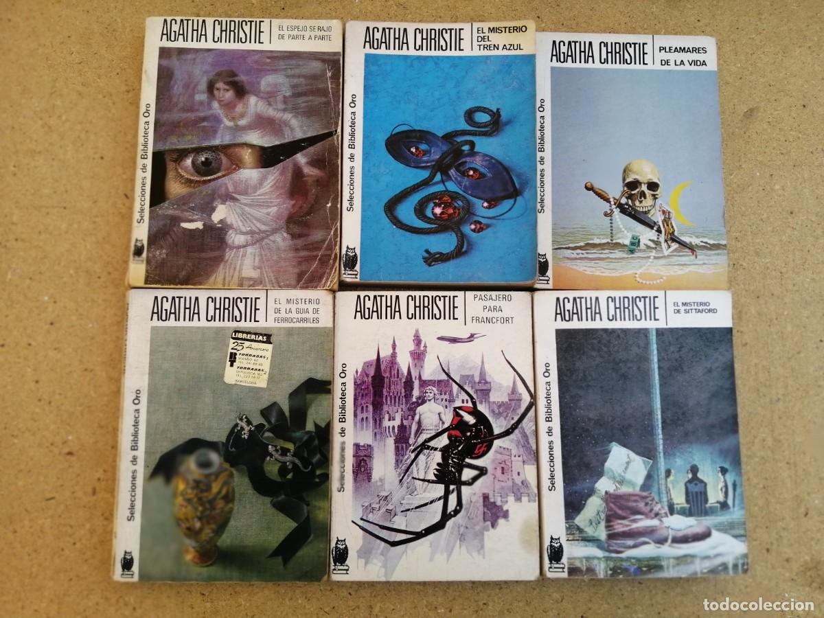 Libros de segunda mano: LOTE SEIS NOVELAS AGATHA CHRISTIE
