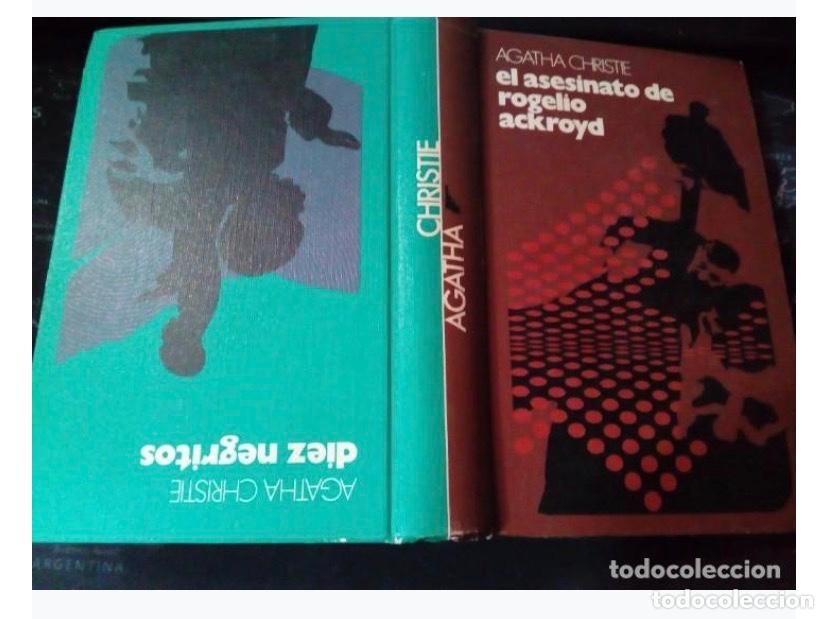 Libros de segunda mano: AGATHA CHRISTIE. DIEZ NEGRITOS. EL ASESINATO DE ROGELIO ACKROYD