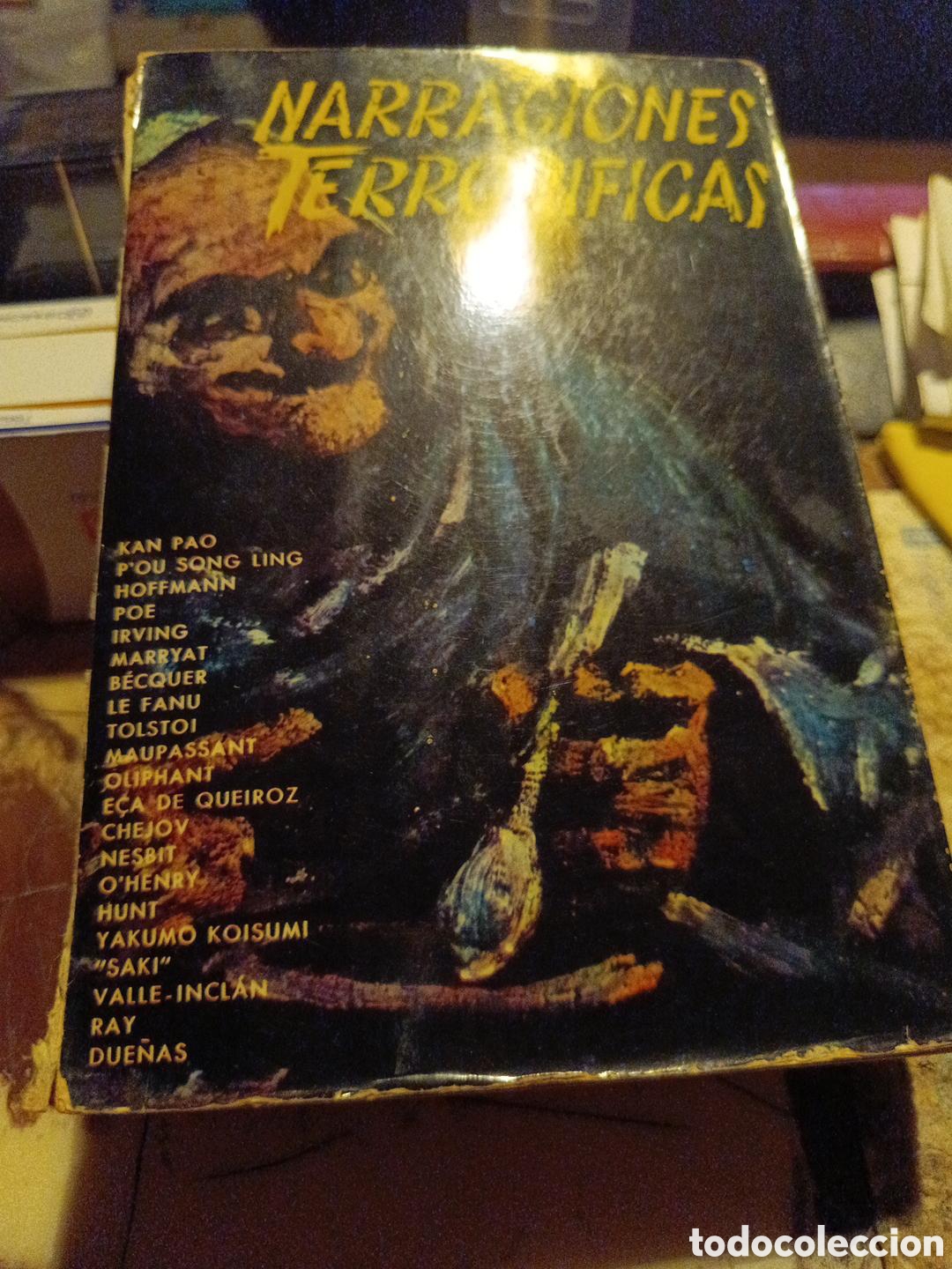 Libros de segunda mano: Narraciones Terror&iacute;ficas - Antolog&iacute;a de cuentos de terror